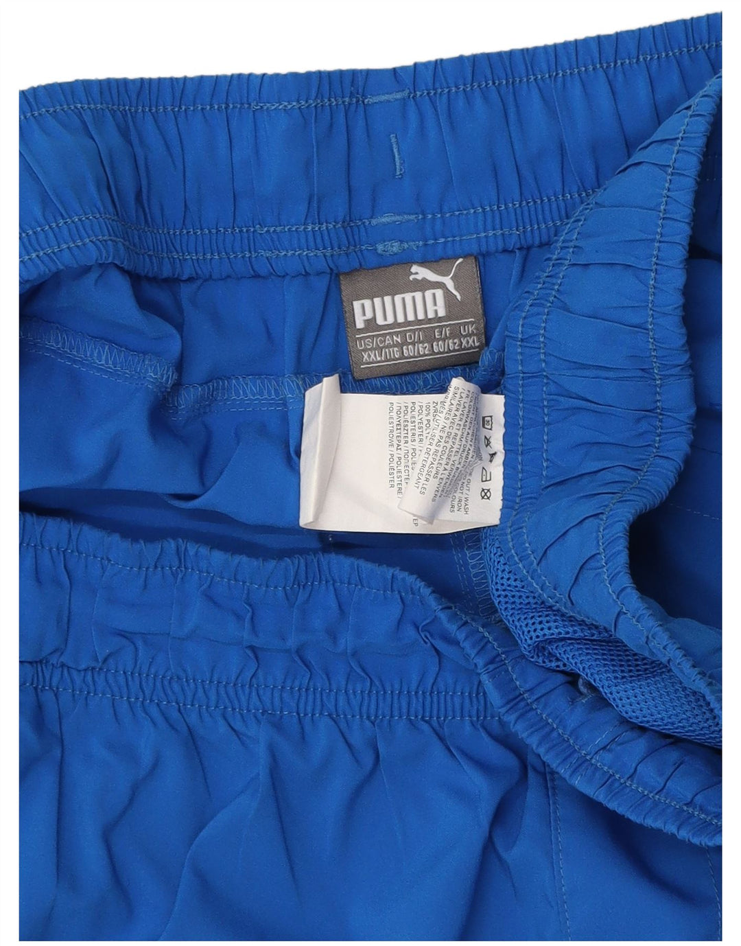 Мужские спортивные шорты Puma 2XL синие из полиэстера