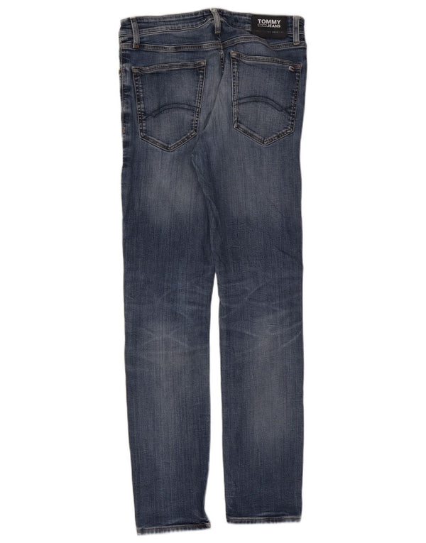 Мужские джинсы скинни Tommy Hilfiger W31 L32, синий хлопок
