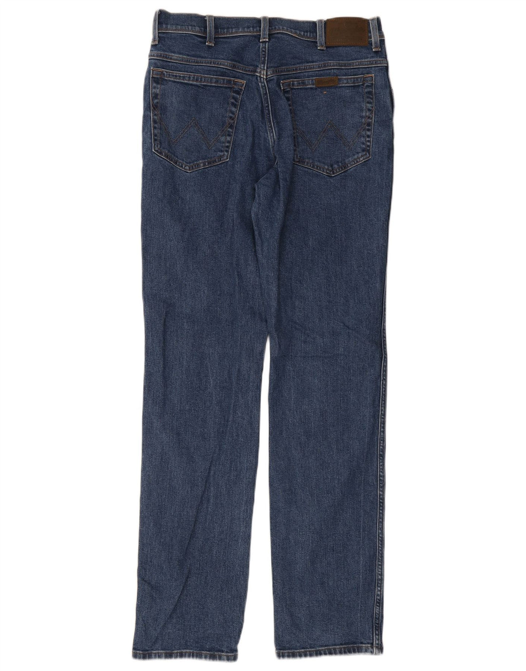 Мужские прямые джинсы Wrangler W34 L34, синий хлопок