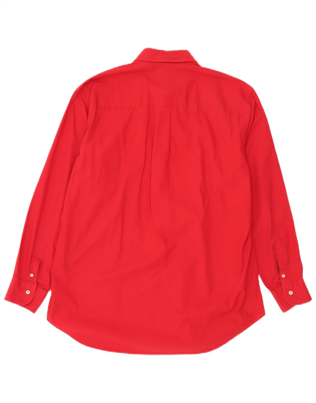 Мужская рубашка BURBERRY, большая красная, хлопок