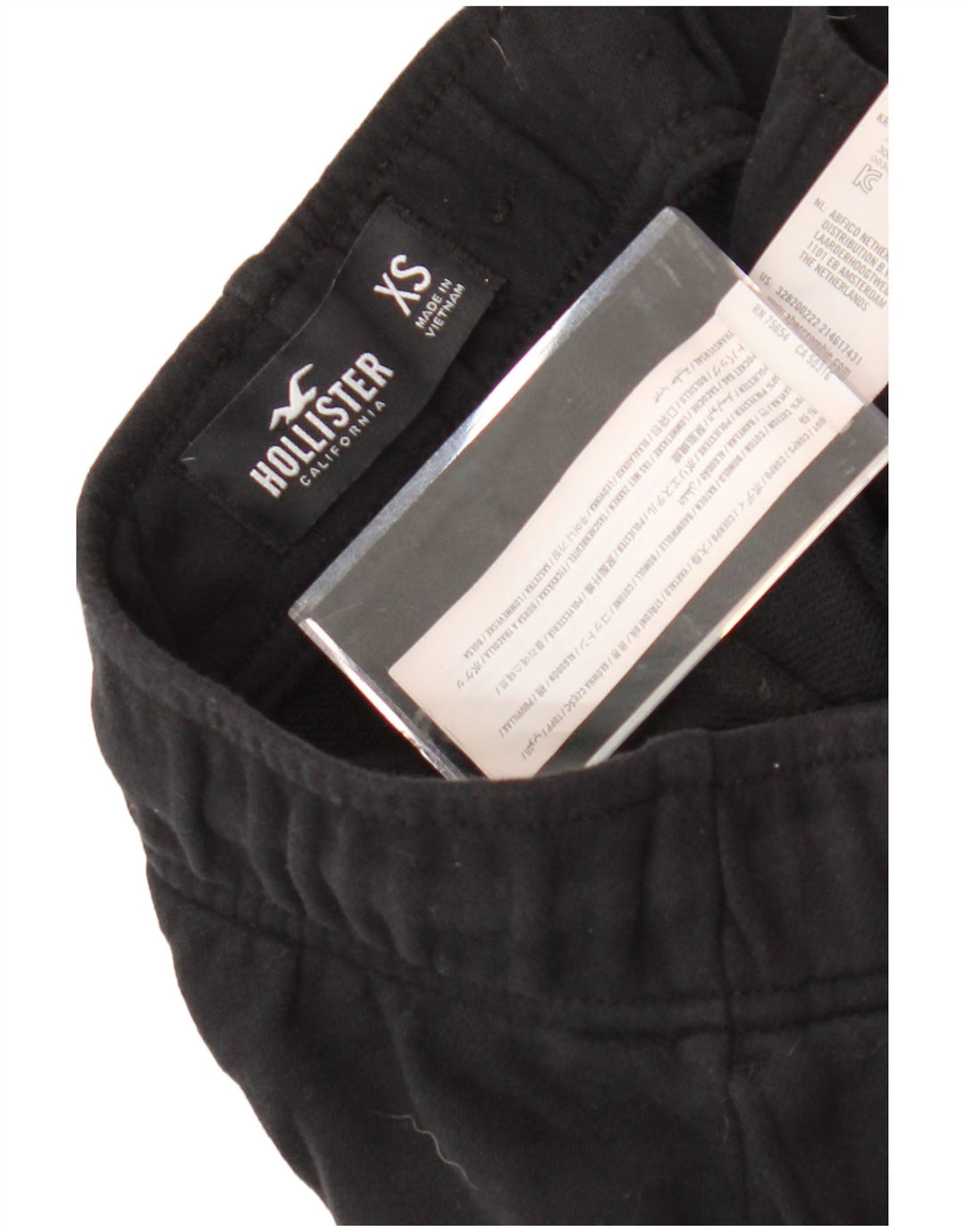 Женские спортивные шорты HOLLISTER UK 6 XS, черный хлопок