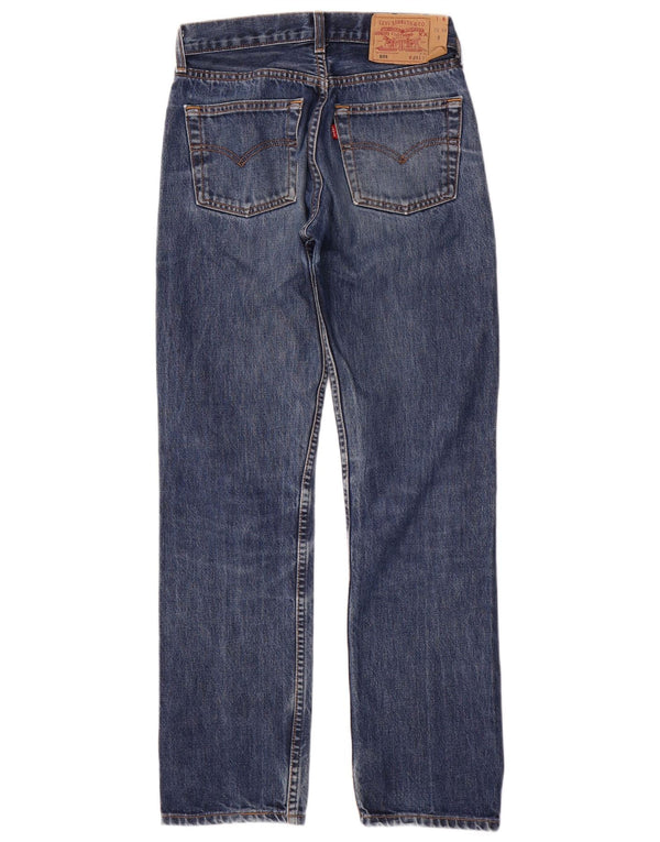 Женские прямые джинсы LEVI'S 501 W29 L32 Синие, хлопок