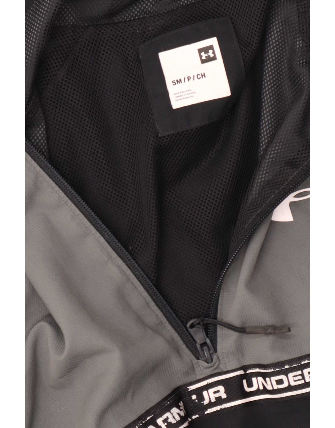 Мужская спортивная куртка с графическим рисунком Under Armour UK 36, маленькая черная