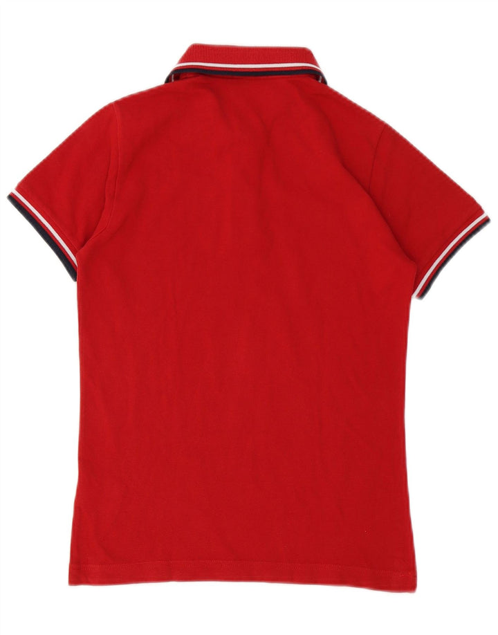 Рубашка-поло Fred Perry для мальчиков 9-10 лет, красная, хлопковая