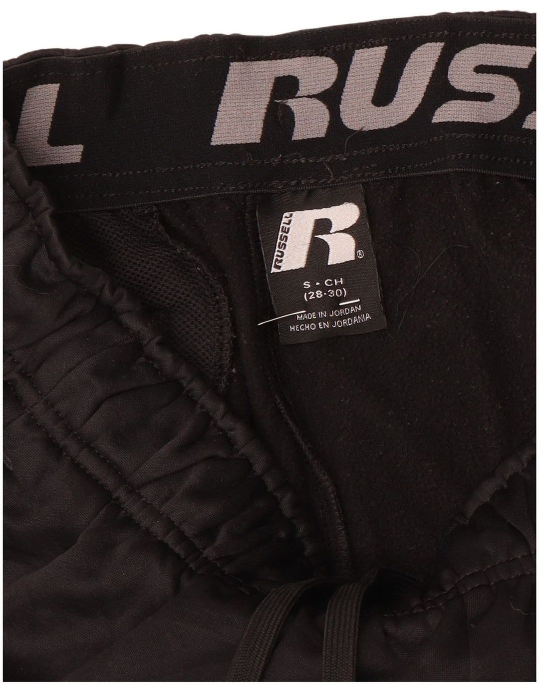 Женские спортивные брюки RUSSELL ATHLETIC Dri-Power UK 10, маленькие черные