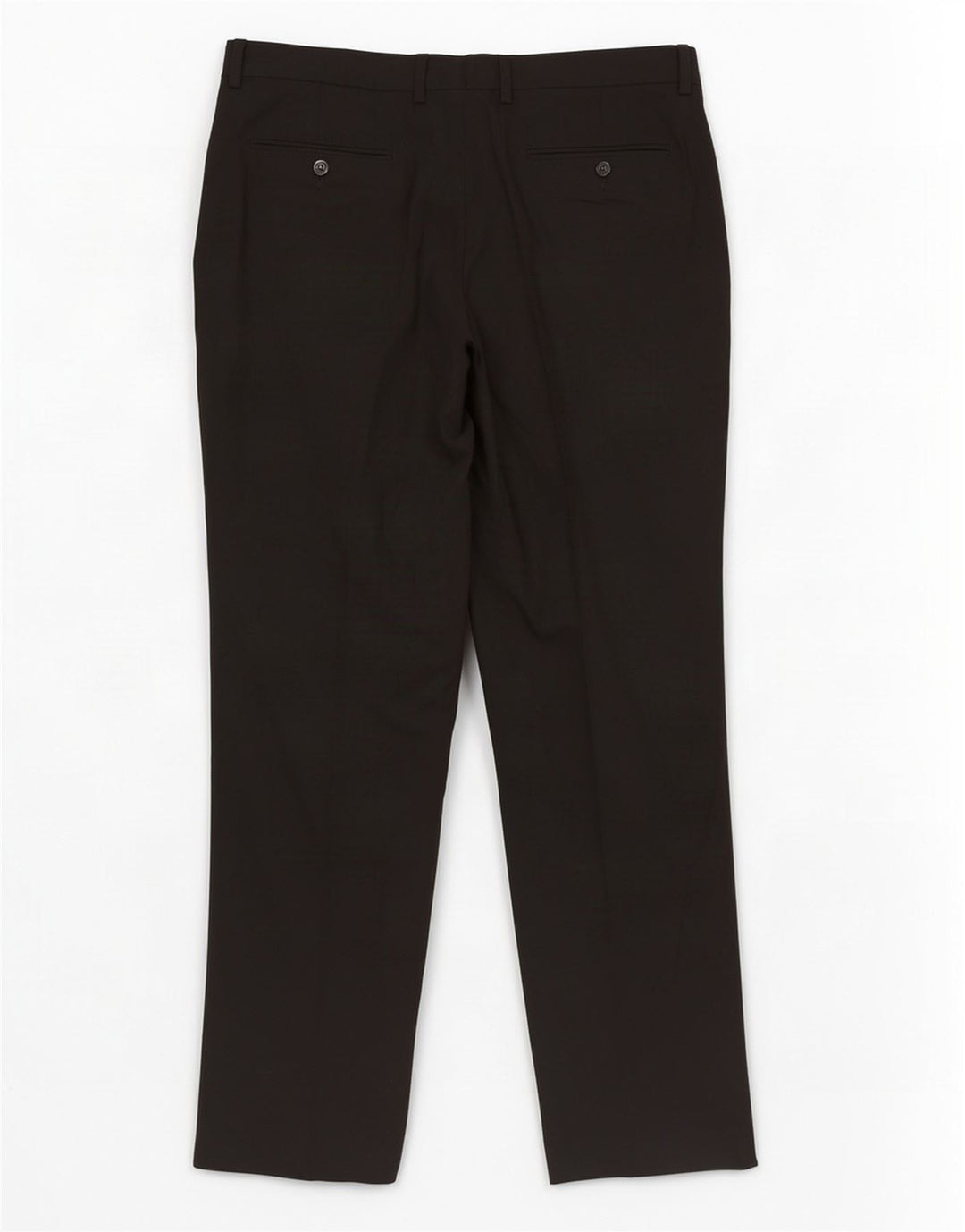Женские прямые костюмные брюки Zara EU 40, средние W31 L29, черный полиэстер
