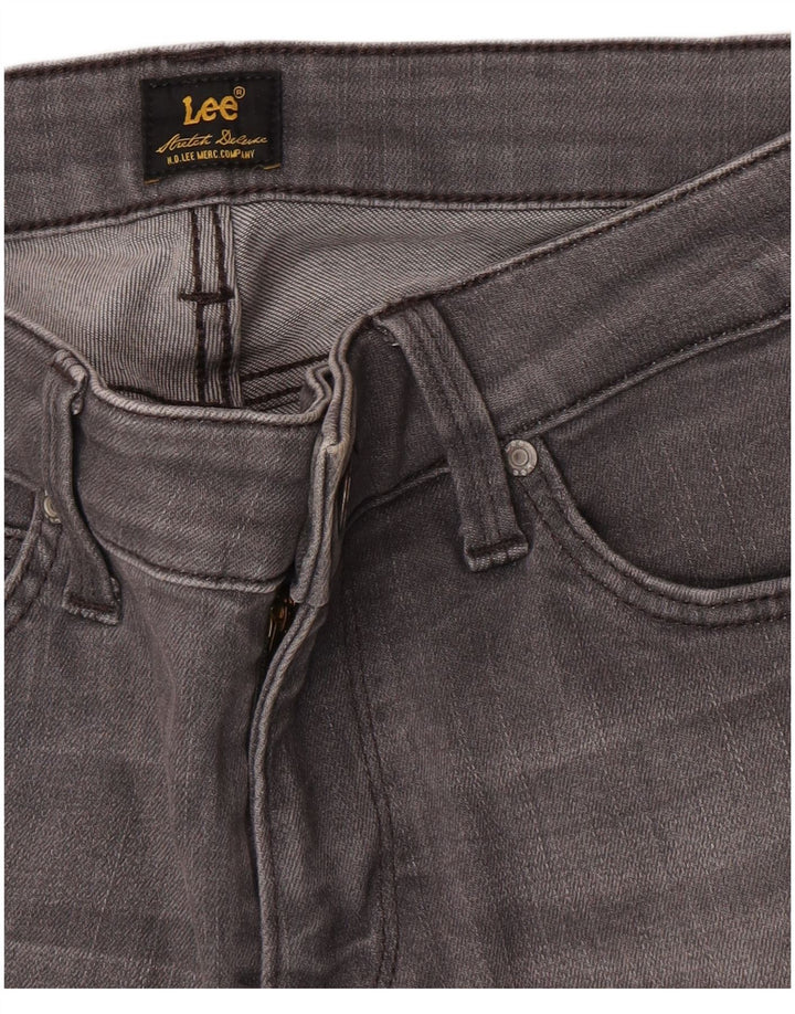 Женские джинсы скинни Lee W26 L28 Серые