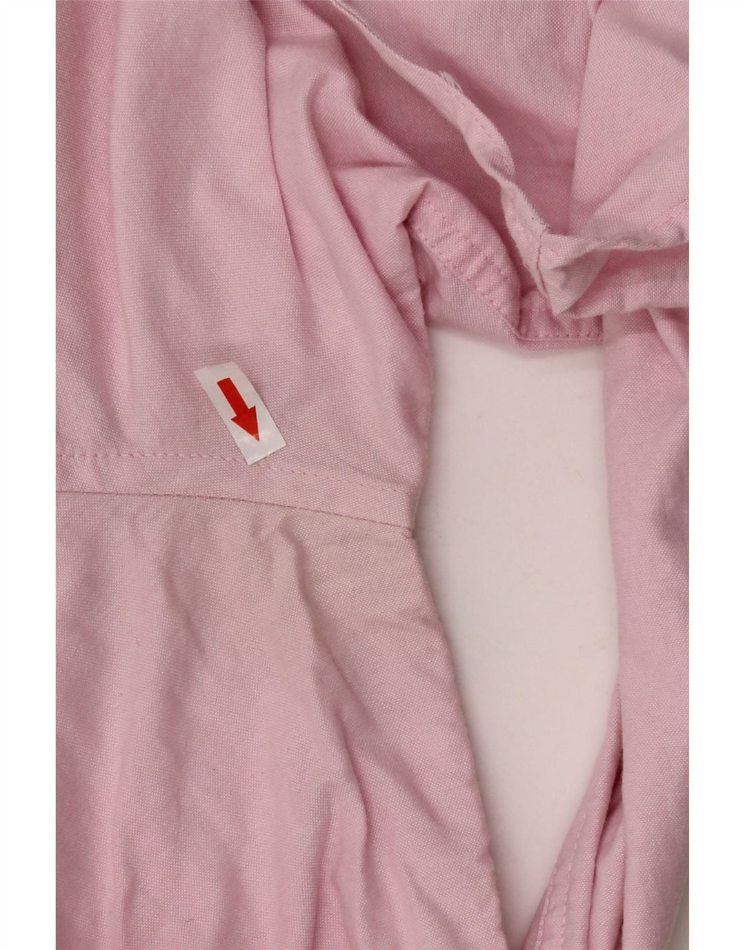 CREW CLOTHING Мужская приталенная рубашка из хлопка среднего розового цвета