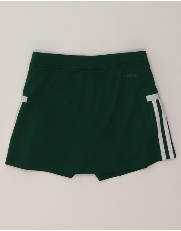 Юбки Adidas для девочек 11-12 лет, зеленый полиэстер