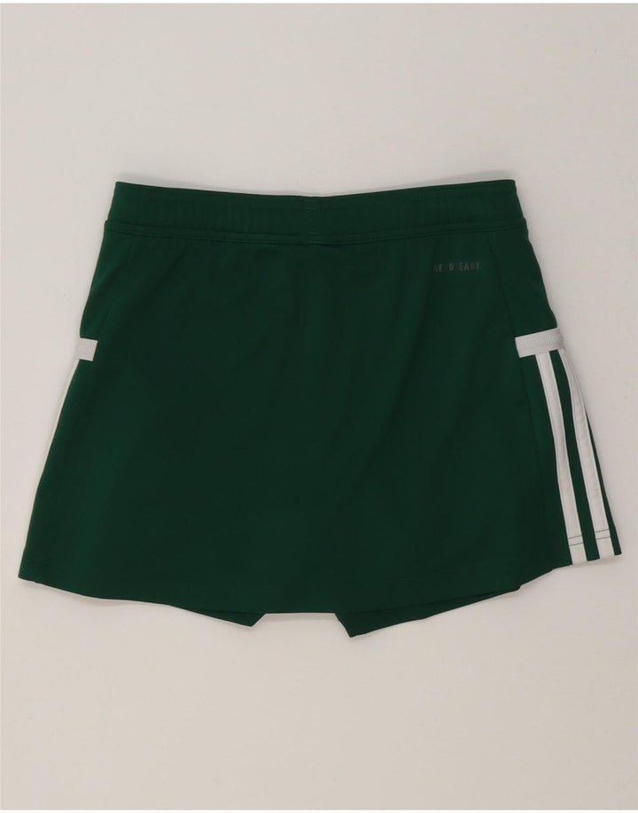 Юбки Adidas для девочек 11-12 лет, зеленый полиэстер
