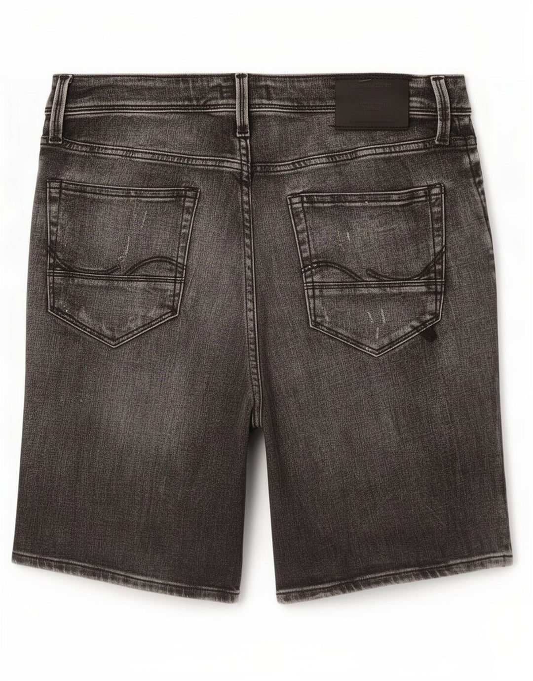 Jack & Jones Мужские потертые джинсовые шорты стандартного размера, маленькие, серые, хлопковые, W32