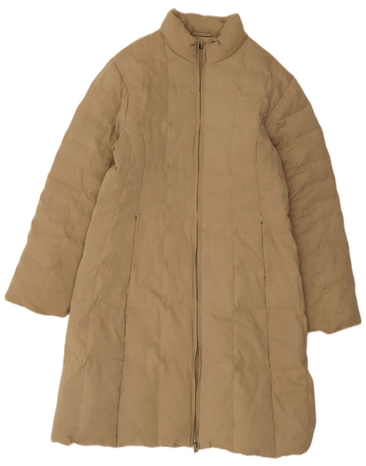 CANADIAN Womens Padded Coat UK 18 XL Beige Polyester