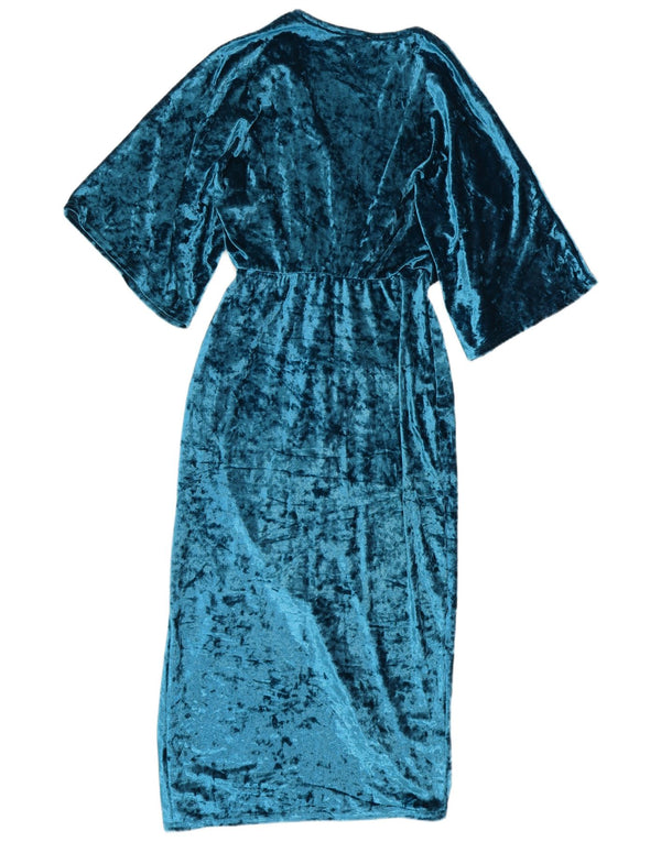 Женское платье макси CLUB L LONDON, Великобритания, 10, маленькое синее, полиэстер