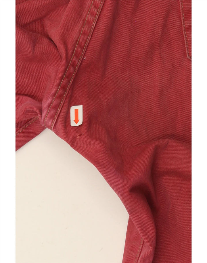 Мужские прямые джинсы Levi's 401 W31 L26 красные, хлопок