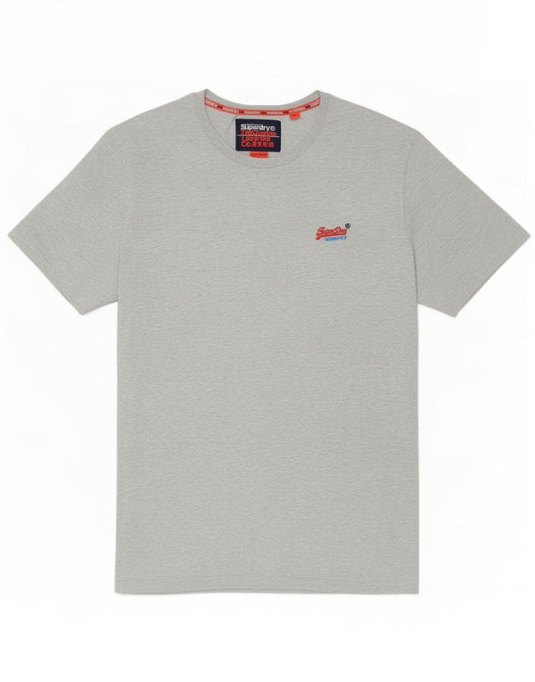 Мужская футболка Superdry Top 4XL Серый хлопок в крапинку