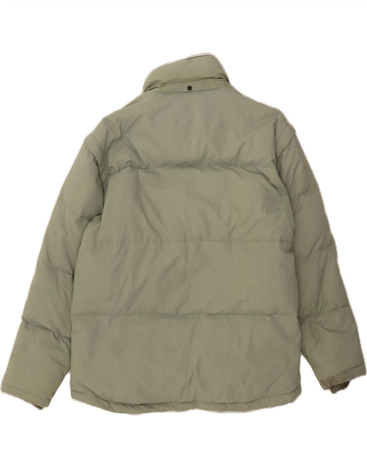 FILA Mens Padded Jacket UK 38 Medium Green Vintage Fila and Second-Hand Fila from Messina Hembry 