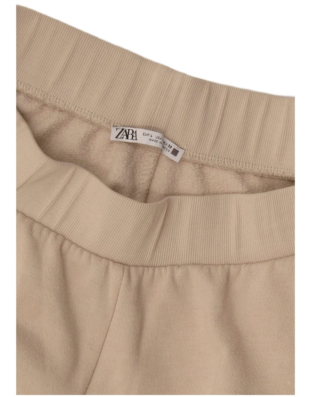 Женские брюки-карго Zara, джоггеры, большие, бежевые