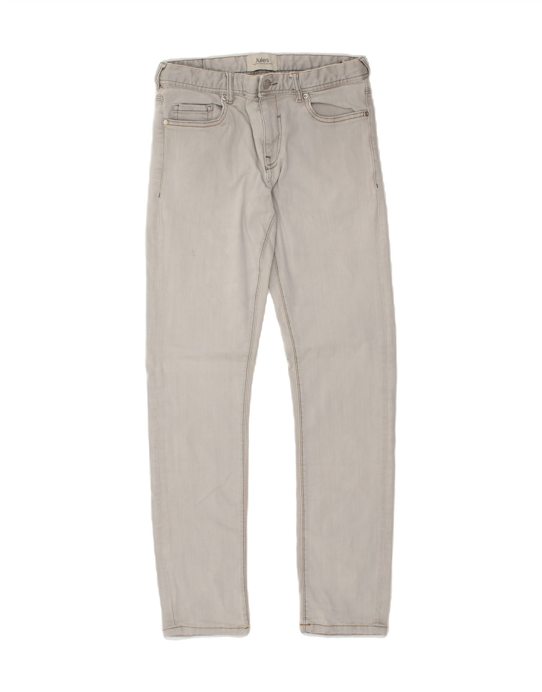JULES Womens Slim Jeans W28 L34  Grey Cotton Vintage Jules and Second-Hand Jules from Messina Hembry 