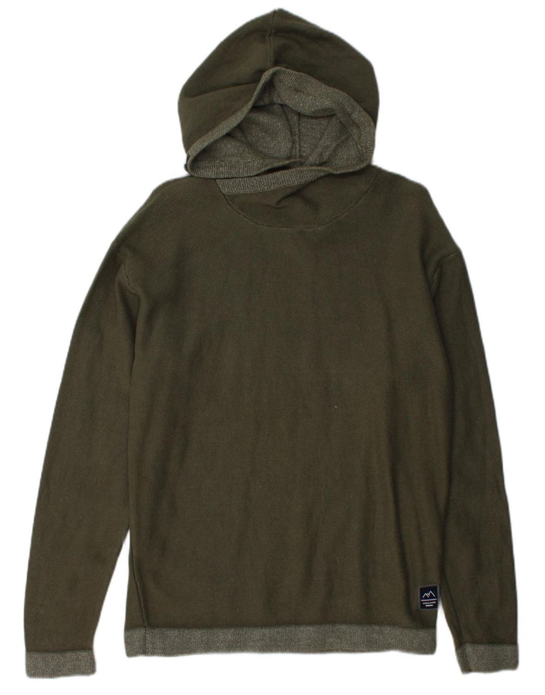 JACK & JONES Mens Jumper Sweater Medium Green Cotton