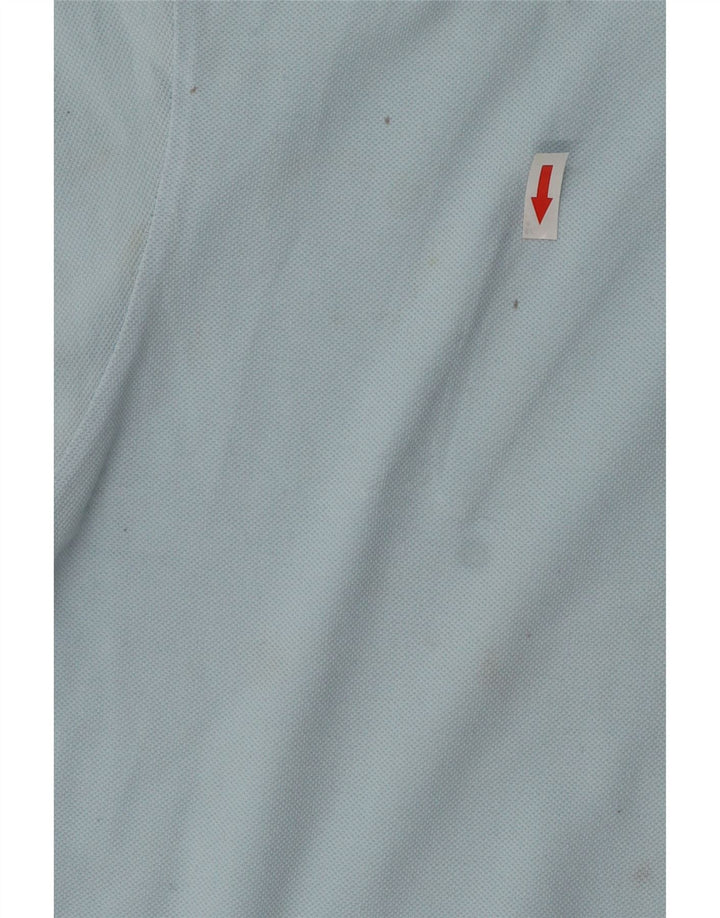 Мужская рубашка поло KAPPA, хлопок среднего синего цвета