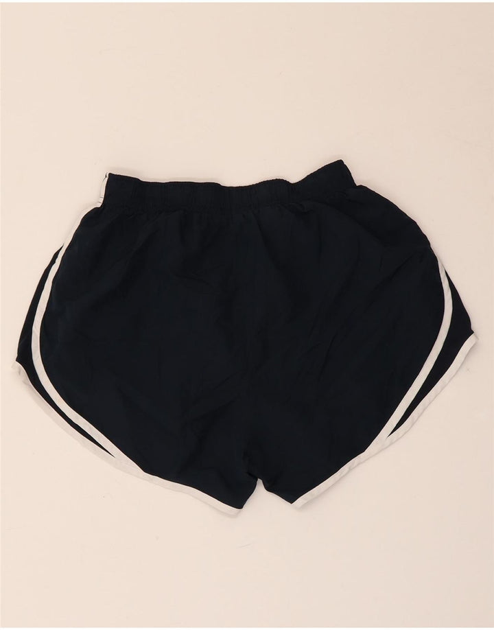 Женские спортивные шорты NIKE Dri Fit UK 12, средние, темно-синие