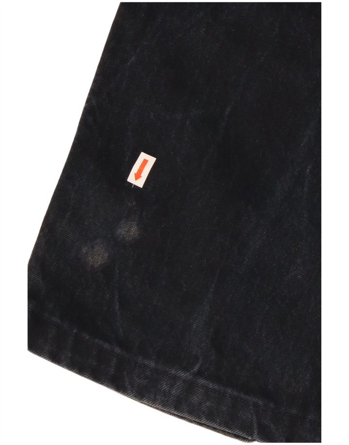 Мужские прямые джинсы Levi's 501 W40 L26, черный хлопок