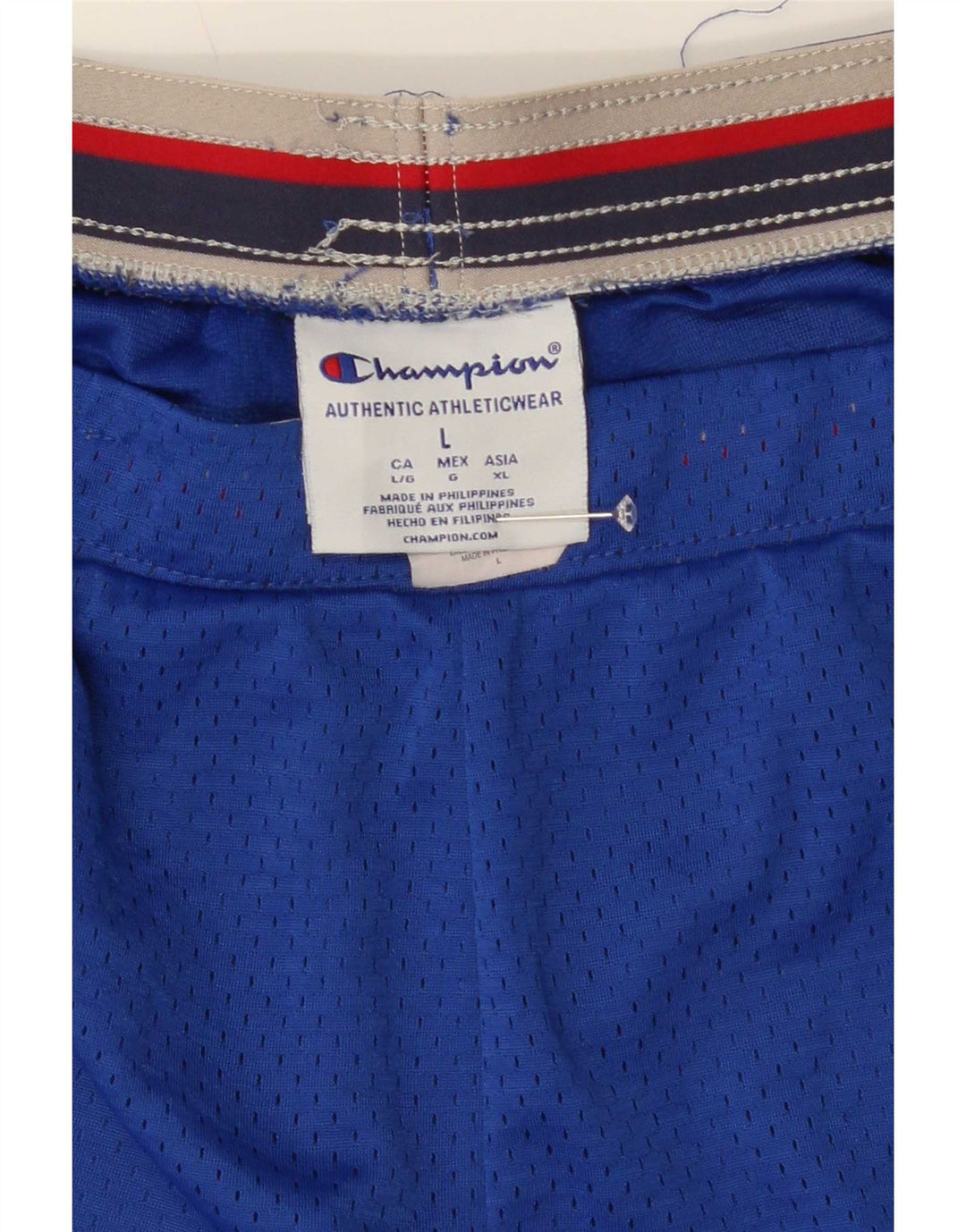 Мужские спортивные шорты Champion, большие синие, полиэстер