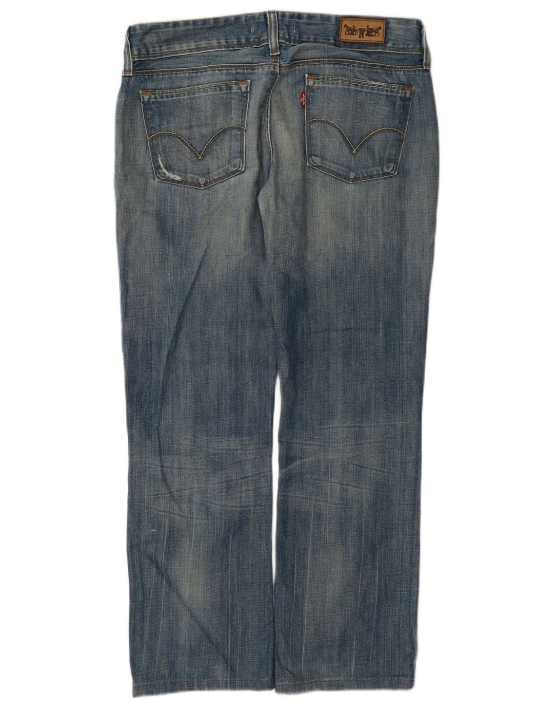 Женские прямые джинсы Levi's 570 W32 L28, синий хлопок