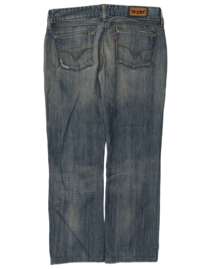 Женские прямые джинсы Levi's 570 W32 L28, синий хлопок