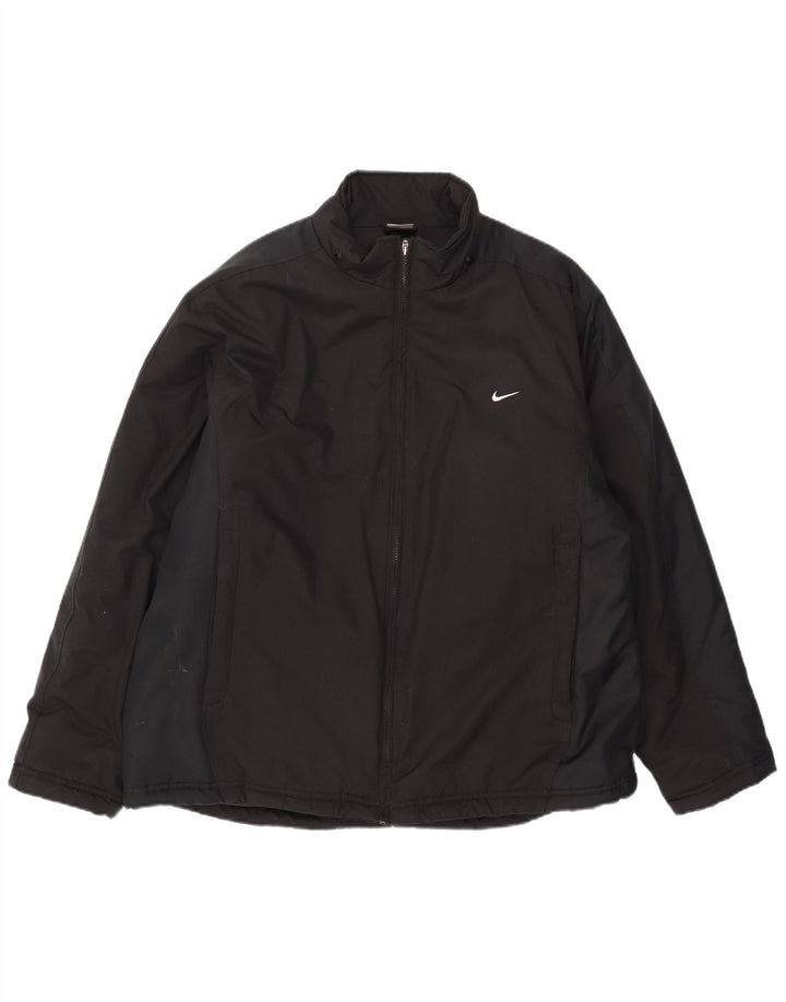 Мужская ветровка Nike UK 42 XL, черная полиэстер
