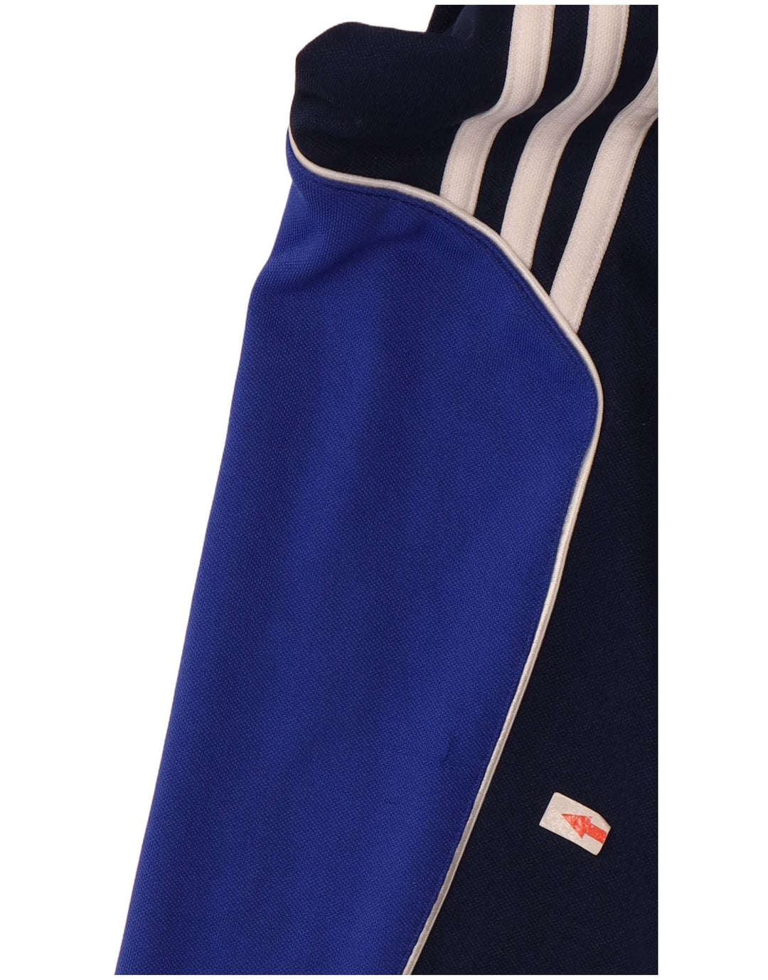 Мужские спортивные брюки Adidas Climalite, средние, темно-синие, с цветными блоками