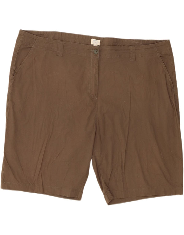 Женские шорты чинос Mountain Warehouse UK 28 6XL W50 Хаки Хлопок