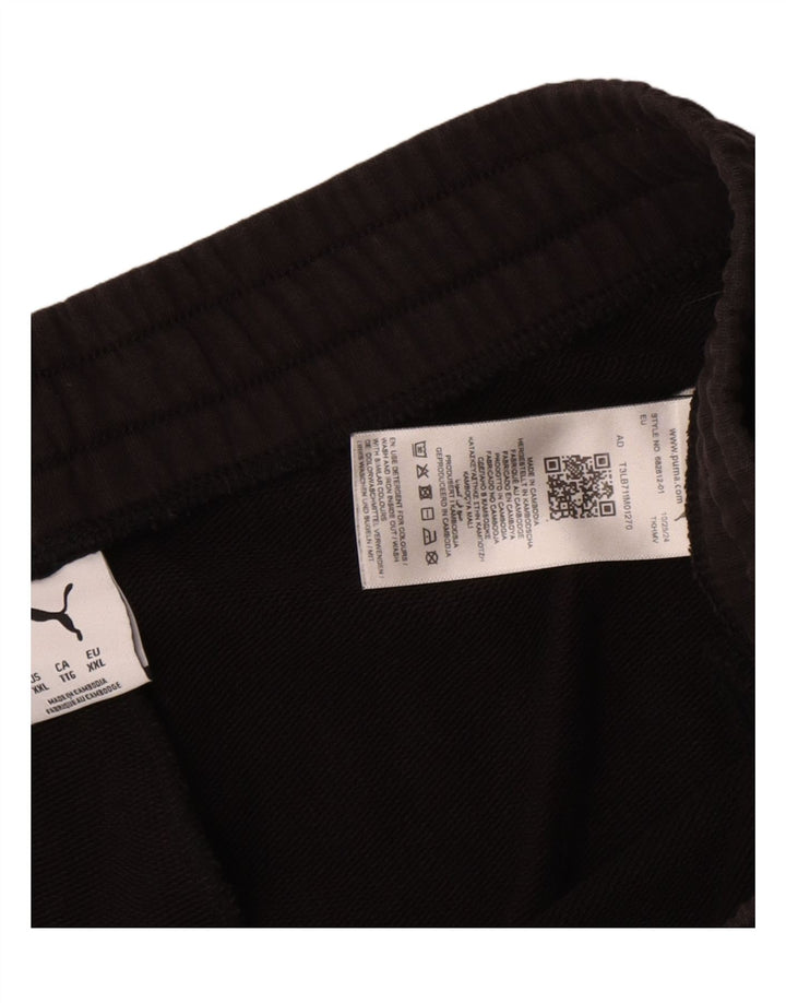 Мужские спортивные брюки Puma 2XL, черный хлопок