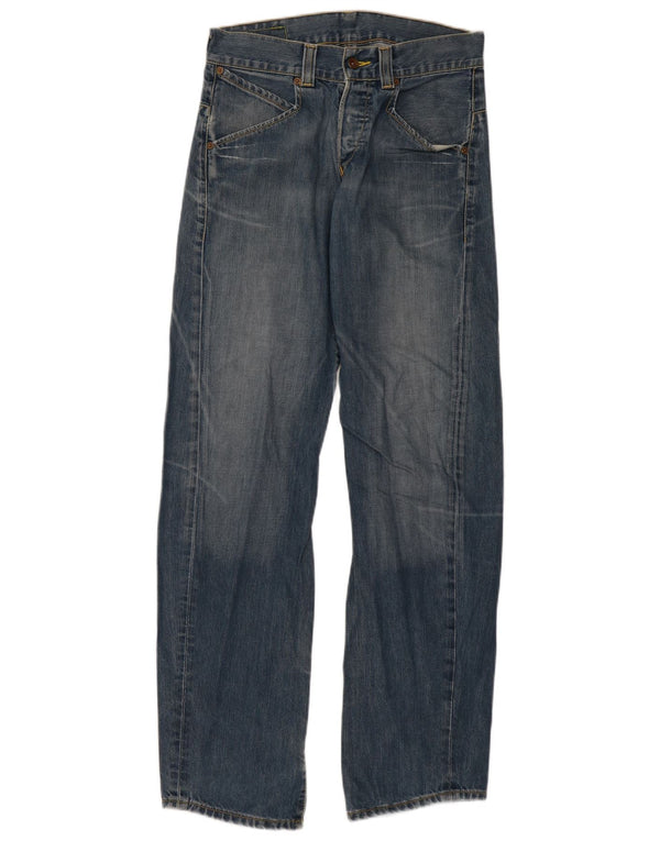 Мужские прямые джинсы LEVI'S 501 W29 L34 синие, хлопок