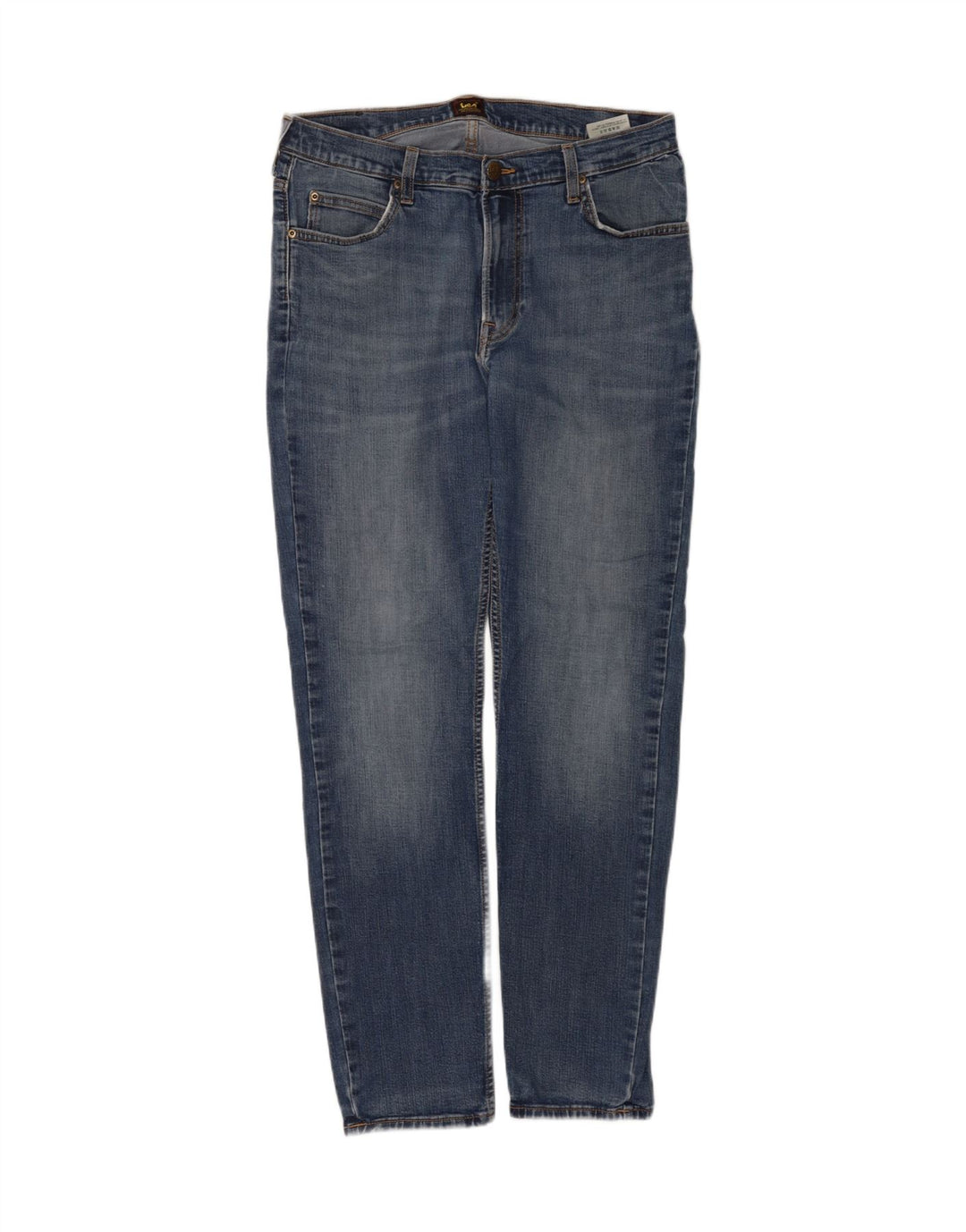 Мужские джинсы Lee Rider Slim W33 L32, синий хлопок