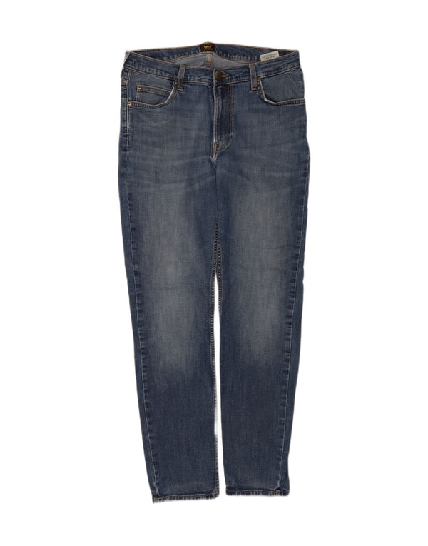 Мужские джинсы Lee Rider Slim W33 L32, синий хлопок