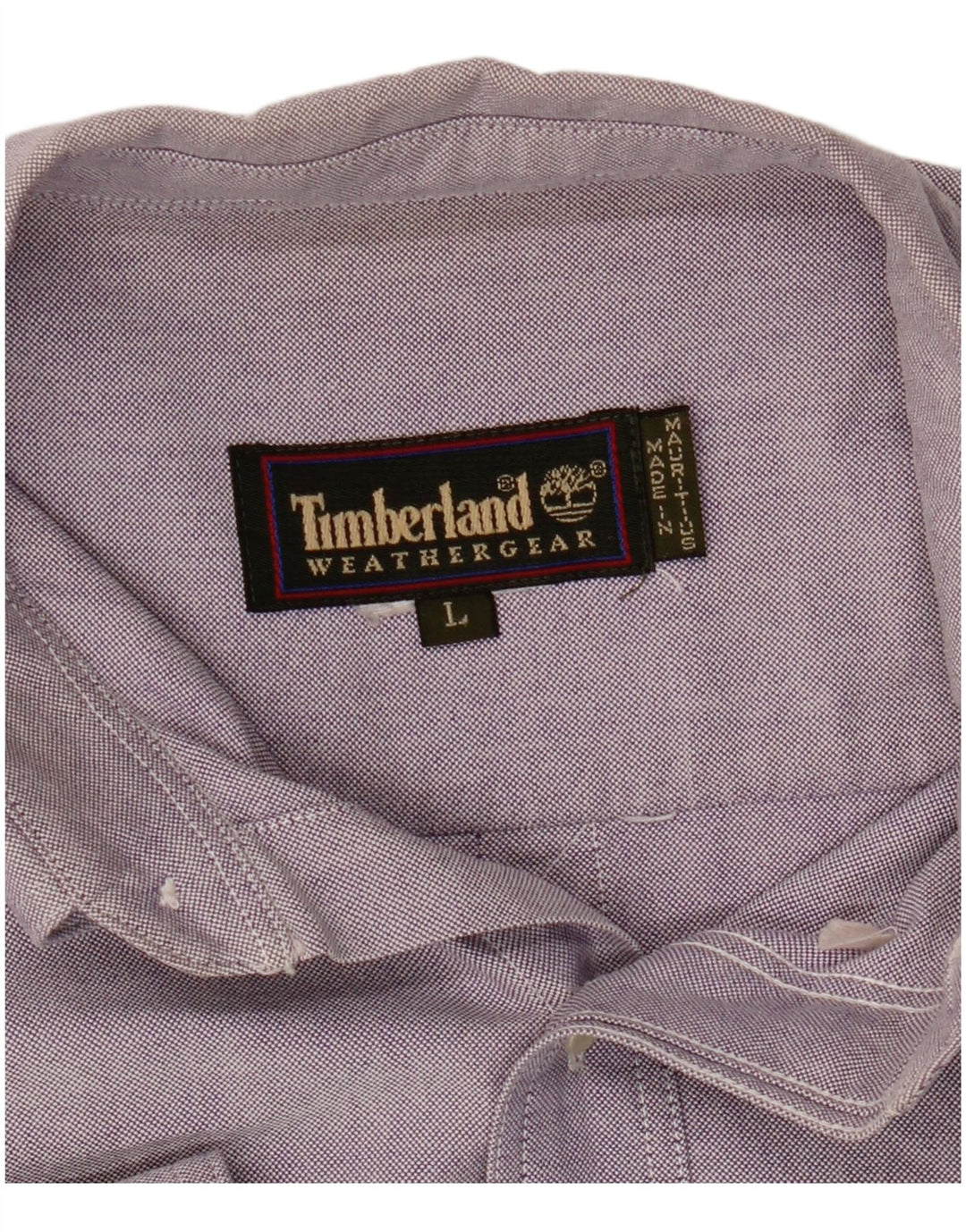 Мужская рубашка Weathergear Timberland, большая фиолетовая