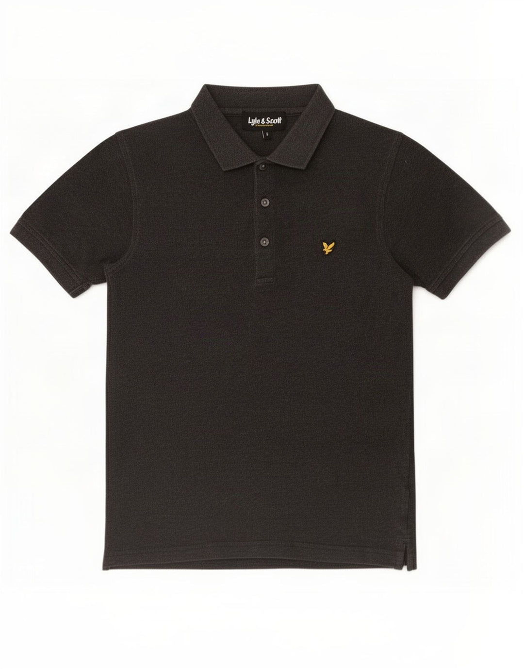 Мужская рубашка-поло Lyle & Scott, маленькая серая, хлопок