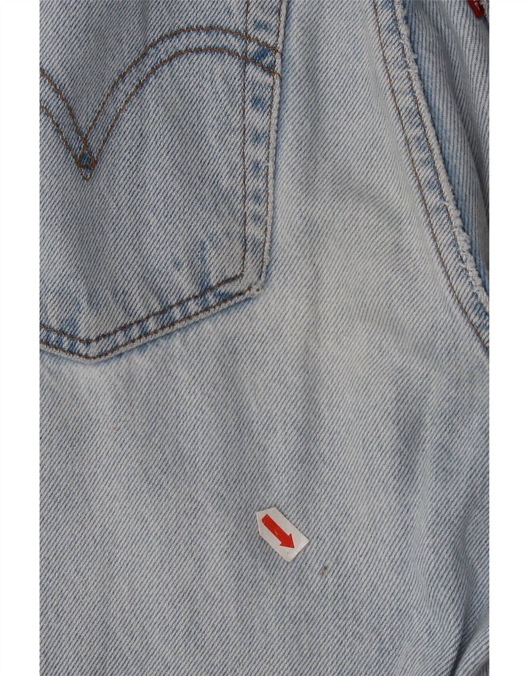Женские прямые джинсы Levi's Ribcage W25 L29, синий хлопок