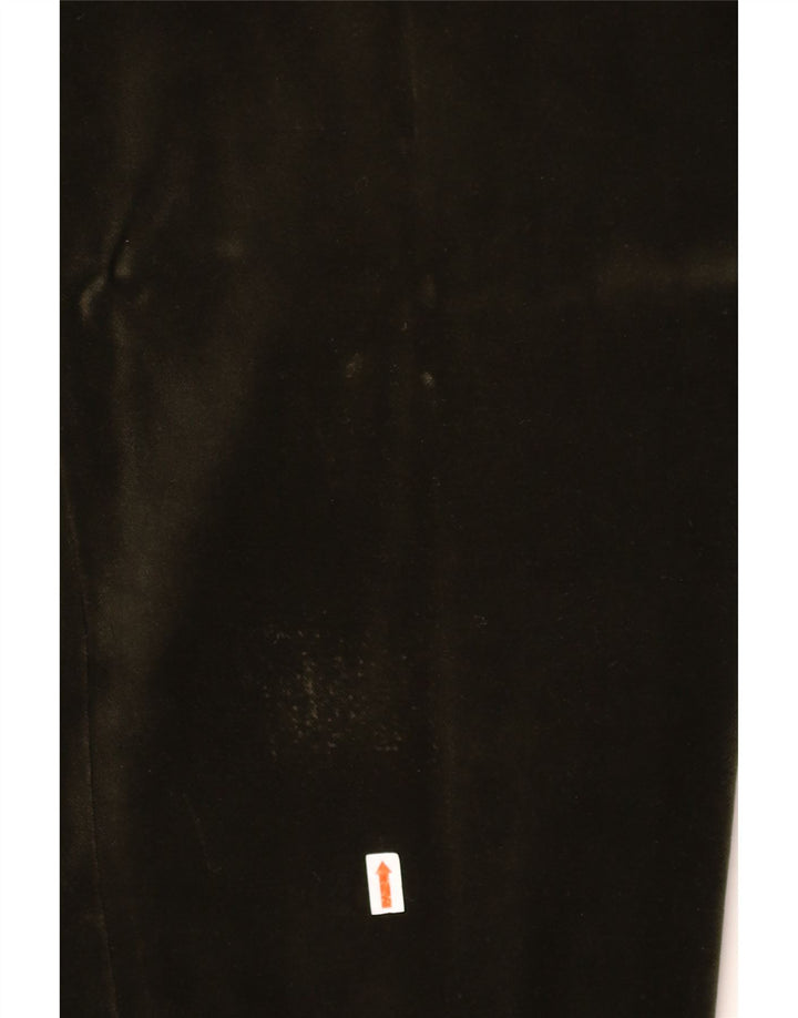 ВИНТАЖНЫЕ женские бархатные брюки со штрипками EU 40, средний W27 L29, зеленый хлопок