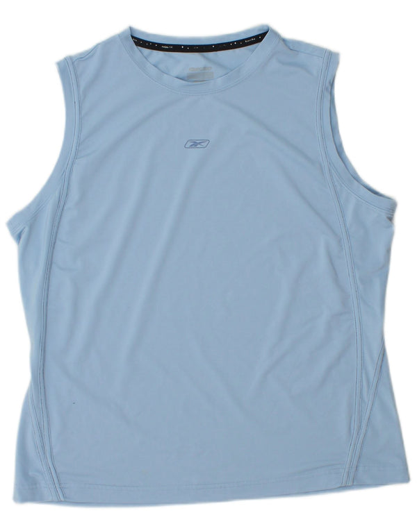 Женский жилет REEBOK UK 14, средний синий, полиэстер