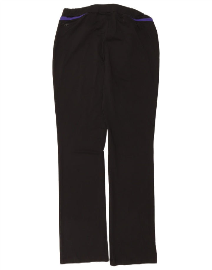 Женские спортивные брюки REEBOK UK 14, большие черные, полиэстер