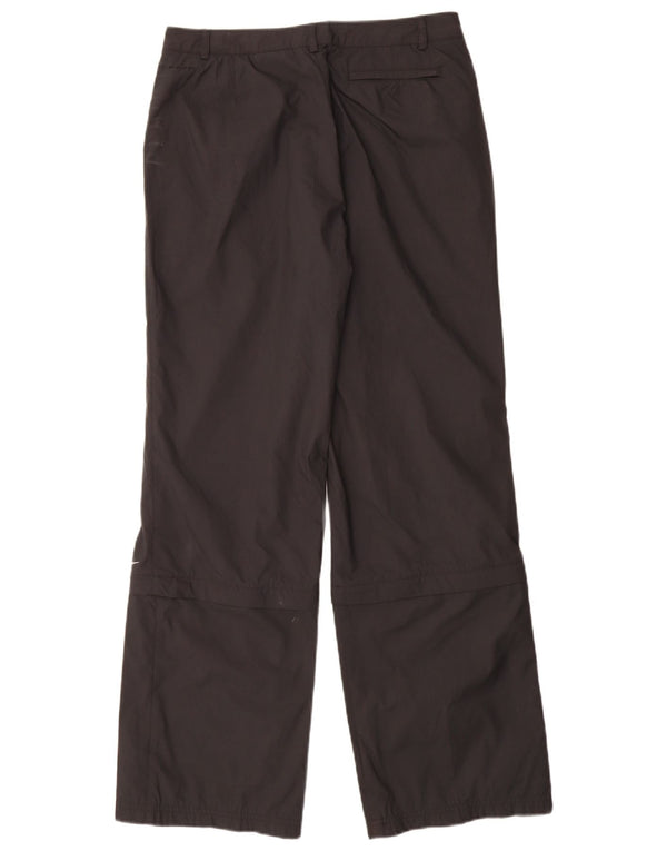 Женские спортивные брюки NIKE UK 12, средний черный полиэстер