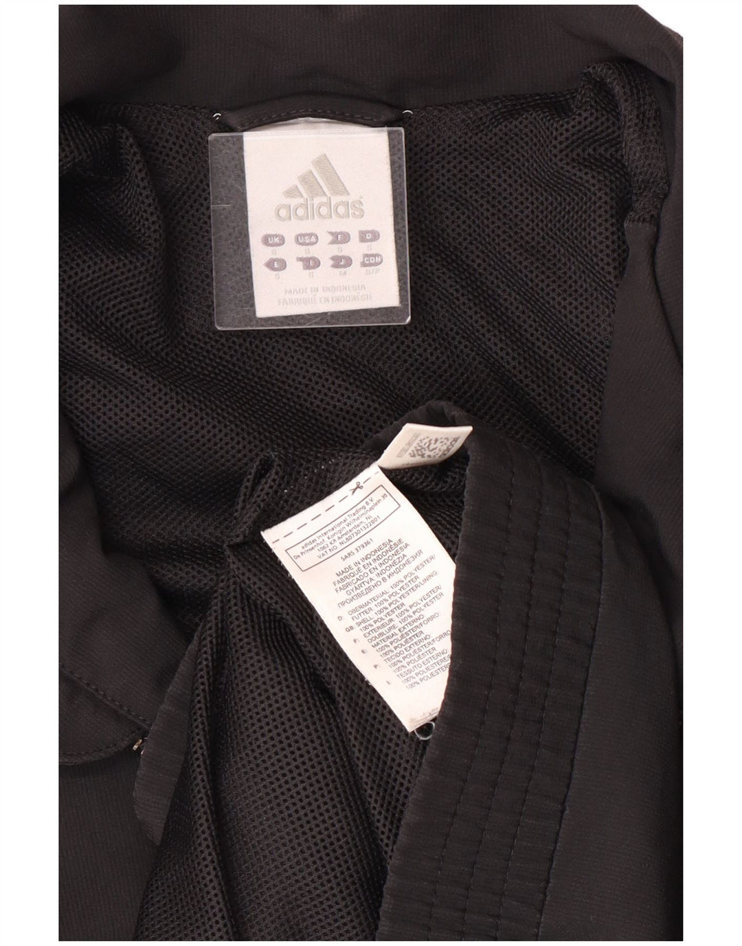 Мужской спортивный костюм Adidas Climacool, верхняя куртка, маленький черный полиэстер