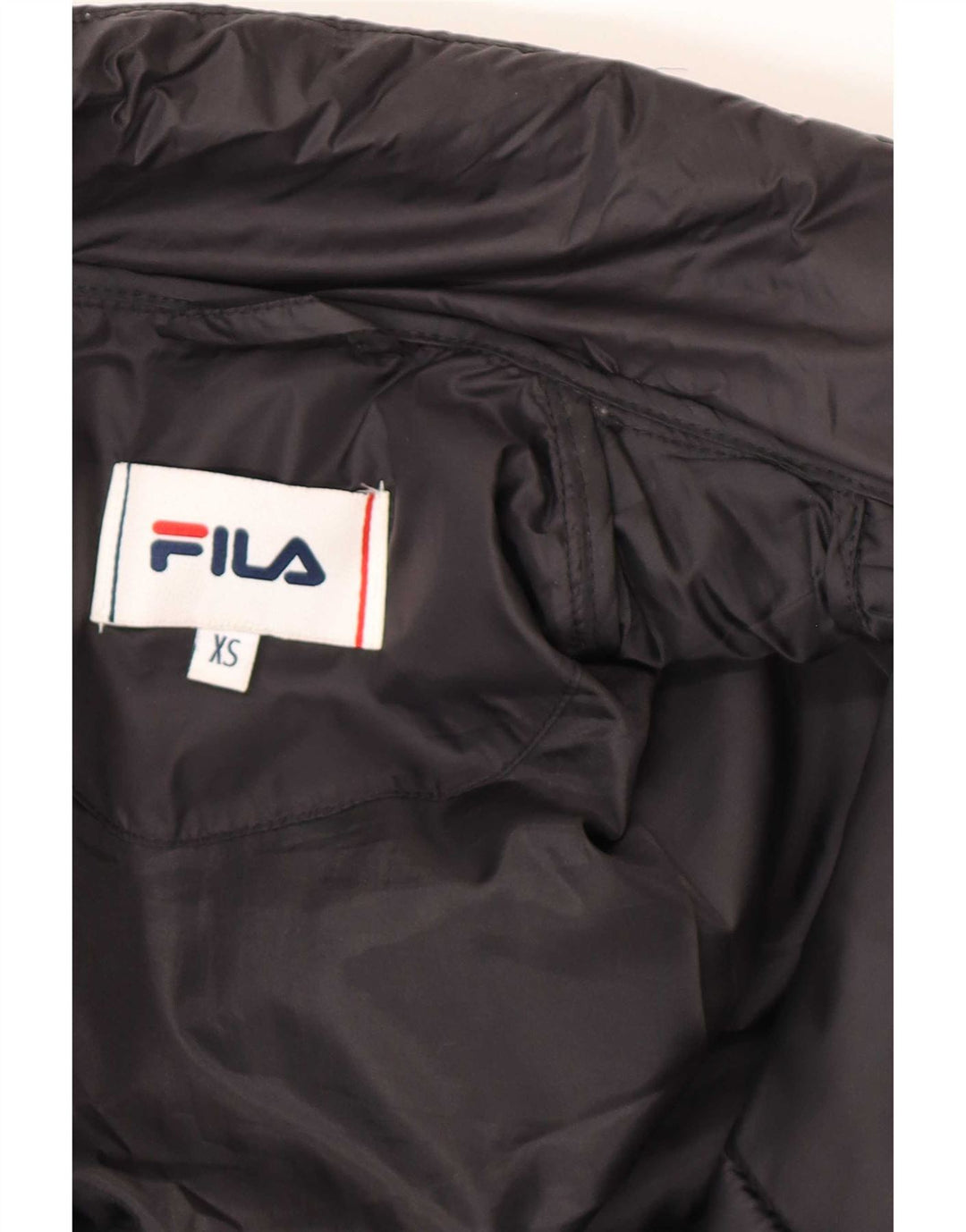 Мужская стеганая куртка Fila UK 34 XS Черный Полиамид