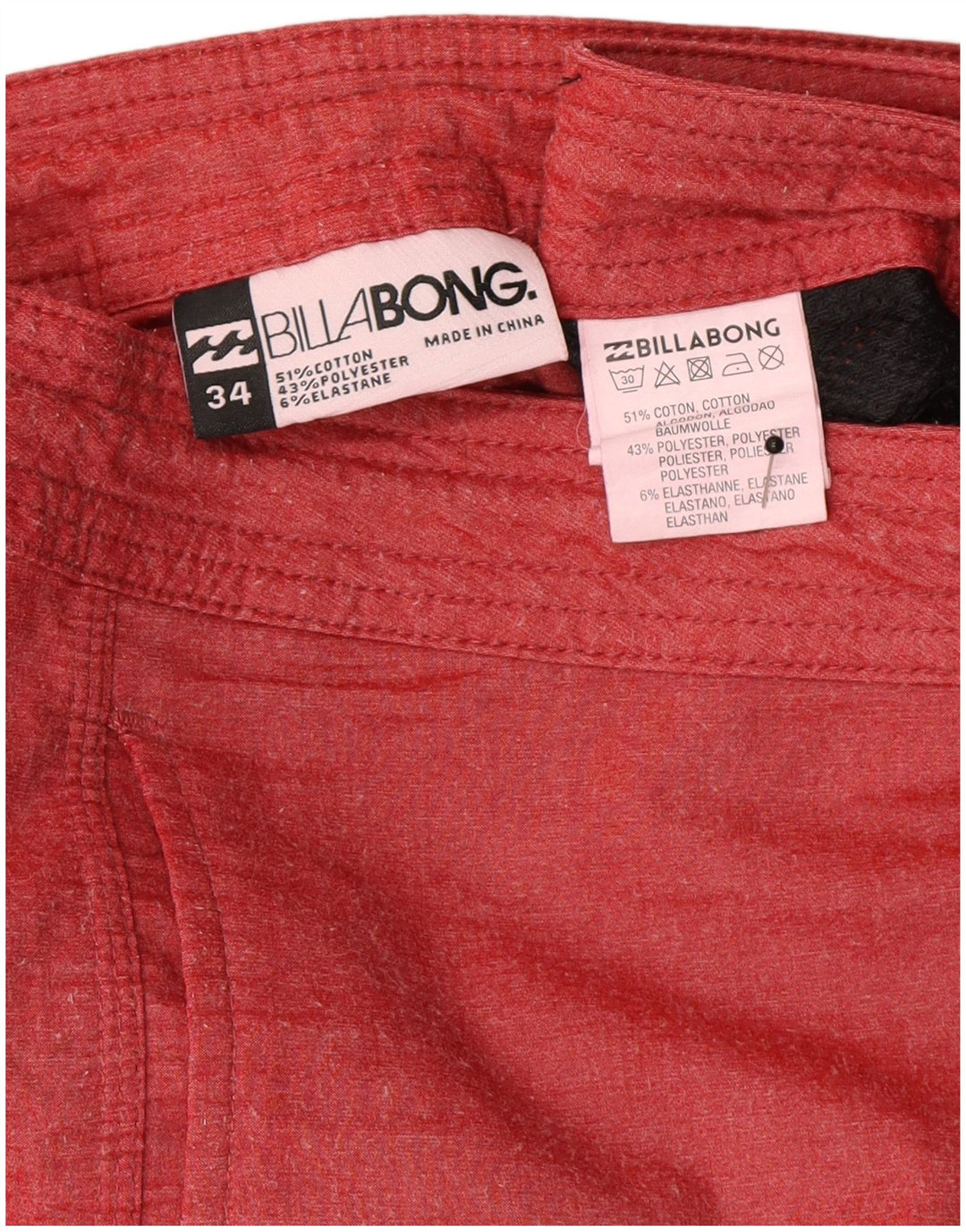 Мужские шорты для плавания Billabong, большие красные хлопковые крапинки