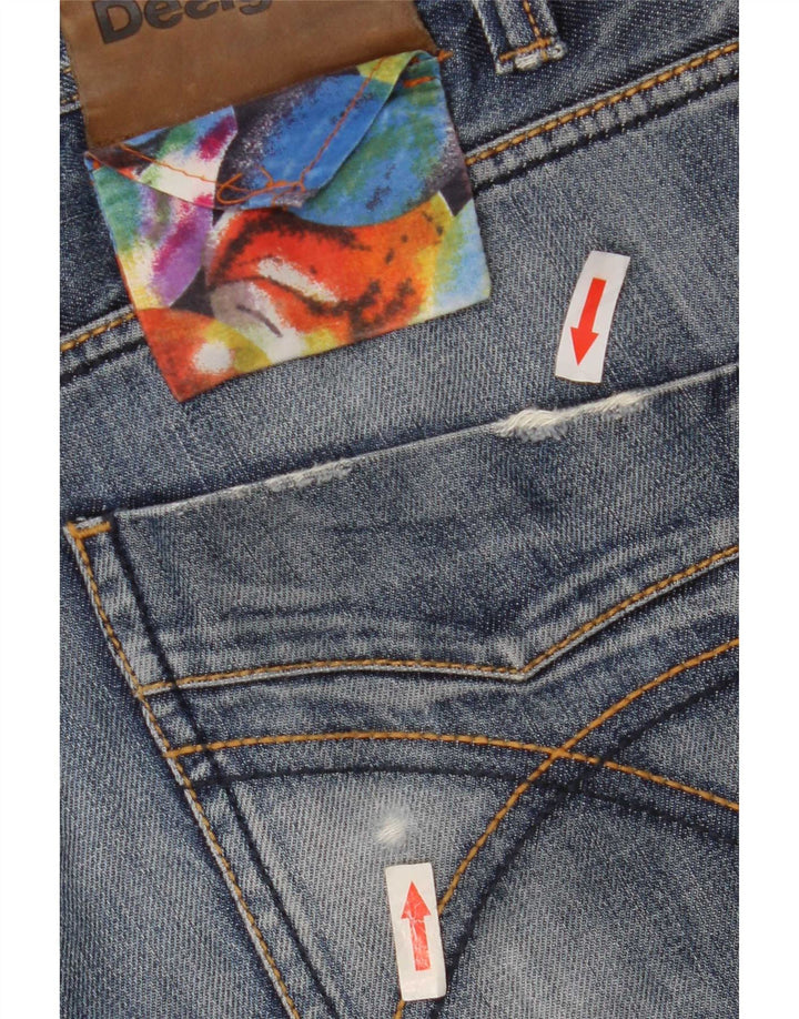 Мужские прямые джинсы Desigual W30 L33 синие, хлопок