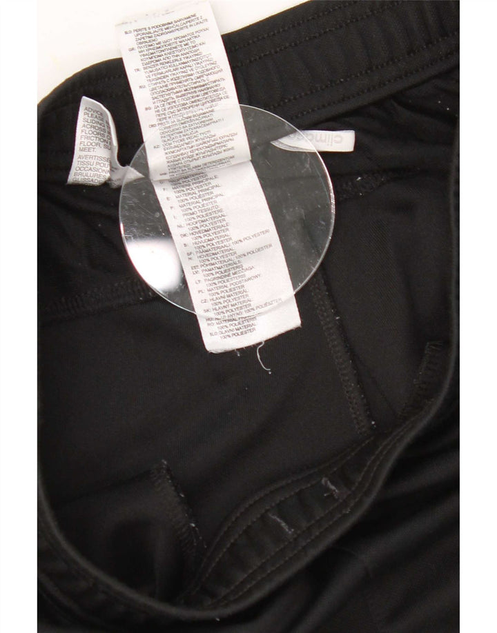 Женские спортивные брюки Adidas Climalite UK 10, маленькие черные из полиэстера