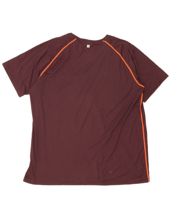 Мужская футболка Mountain Warehouse Top XL Темно-бордовый полиэстер
