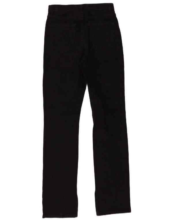 Женские джинсы с высокой талией Zara EU 36 XS W26 L34, черный хлопок